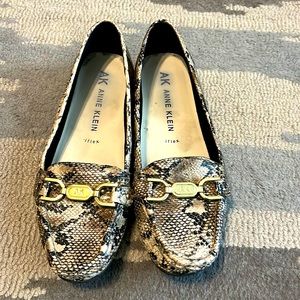 And Kline, Iflex snake skin low for flats size 8